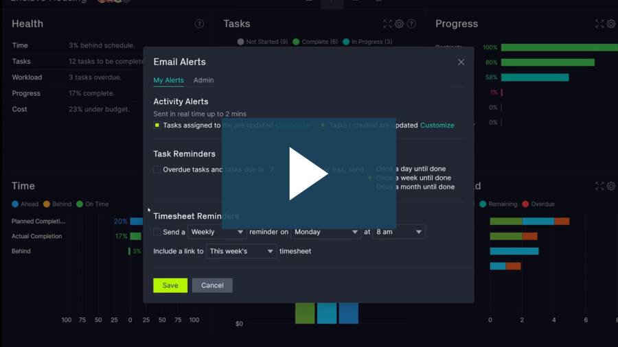Project management training video (hi057agv8b)