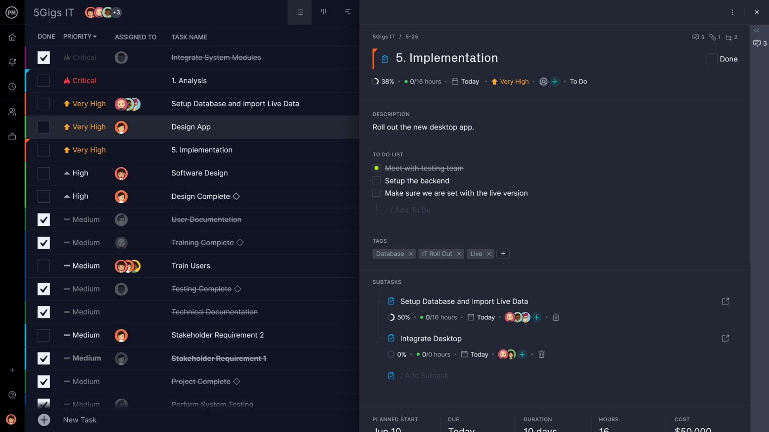 Task Lists & Recurring Tasks image